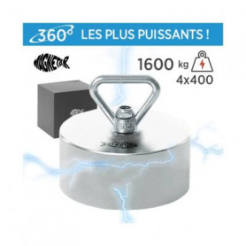 Magnetar Classic 400 - Aimant de pêche (880LB/400KG) - Détecteurs de métaux  Metalix