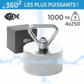 Les puissants aimants Néodyme Magnetar : Classic, Bulldog ou 360°