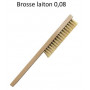 Brosse laiton 0,08