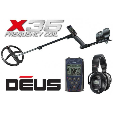 Le pack XP DEUS 28RC WS5 X35 : détecteur de métaux professionnel sur