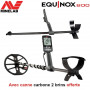 MINELAB EQUINOX 800 + Canne Carbone 2 brins