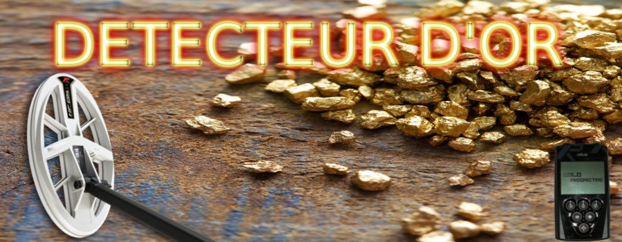 Détecteurs de métaux pour pépites d'or natif et monnaies aurifères : Minelab Gold Monster, GPX, XP ORX HF, Garrett AT Gold