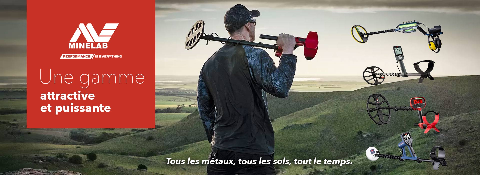 Détecteurs Minelab